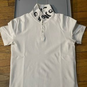 White Alexander McQueen polo size xl